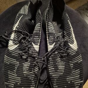 Nike Black and White Athletic Camo Shoes